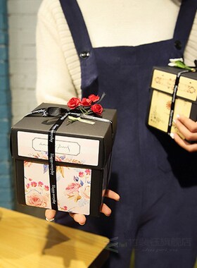 Lovely Surprise Explosion Gift Box Love Memory Diy Photo Alb