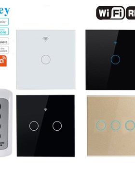 Vrey WIFI Smart Touch Switch,APP Wireless Remote Light touc