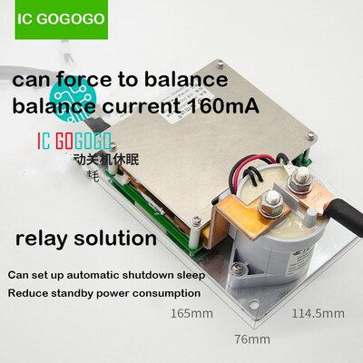 JBD smart BMS 13S to 20S 200A Lifepo4 Li-ion Lithium Protect