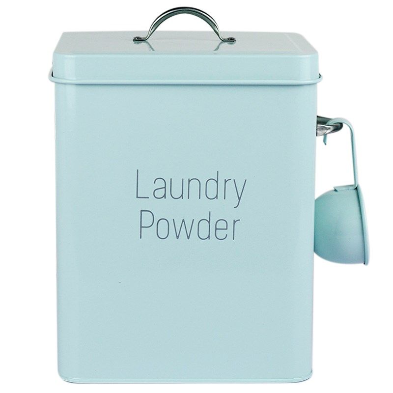 Beautiful Powder Coating Metal Zinc Laundry Powder Boxes Sto