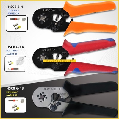 HSC8 6-4 Multi-use 0.25-6mm2 Self-adjusting Crimping Plier f