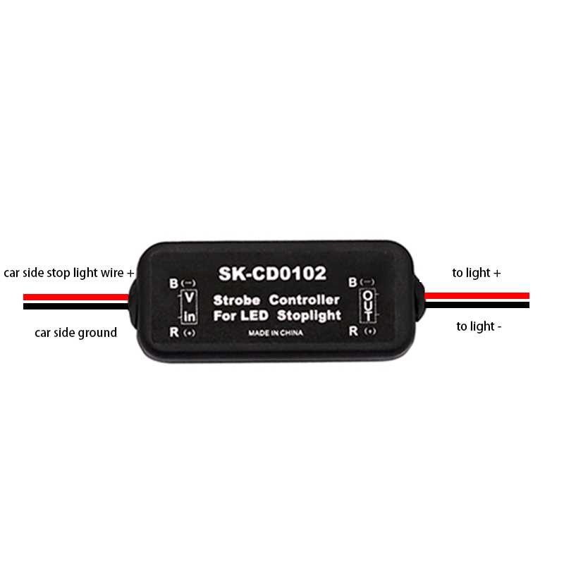 Universal Strobe Controller Brake Light Flasher Module Flash