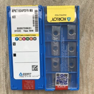 Original KORLOY APKT1604PDFR MA H01 APKT1604PDFR MA3 H01 Alu