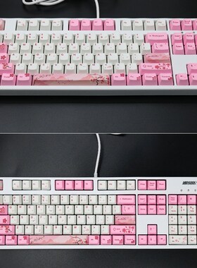 Mechanical Keyboard Keyscap PBT 104 Keys Heat Sublimated OEM