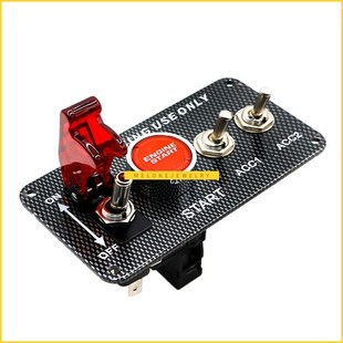 Start Fiber 12V Engine Panel Racing Button bon Ignition Swit