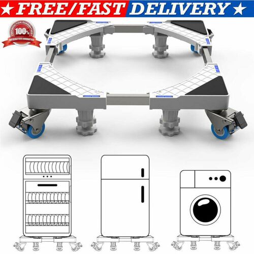 Movable Pulley Board Moving Appliance Roller Mover Wheels Ba