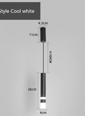 Bedroom bedside Hanging Chandelier lights minimalist creativ