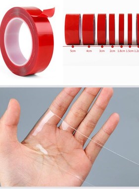 5/10/15/20mm Transparent Silicone Double Sided Tape er  Car