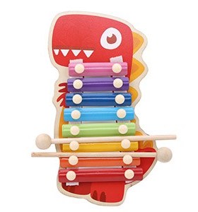 Children Musical  Rainbow Wooden Xylophone Instruts Children