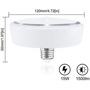 12W Induction Ceiling Light Motion Sensor LED Ceiling Light