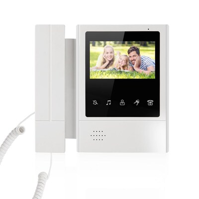 4.3 inch Wired Video Door Phone System Visual Intercom Door