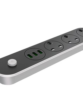 Power Strip Surge Protector UK Plug Socket Multiple Outlet