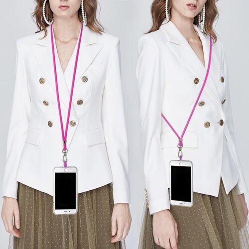Adjustable Phone Strap For IPhone 12 11 Pro XR XS Max Silic