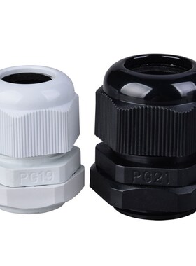 5pc Nylon cable glands ip68 PG7 PG9 PG11 PG13.5 PG16 PG19 wa