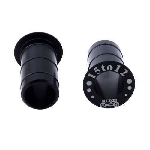 One Pair 15mm to 12mm Aluminum Alloy Flower Drum Barrel Shaf