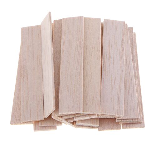 Rectangular nfinished Balsa Wood  Wooden Dowel Rod for Kids
