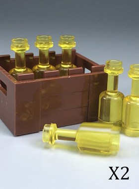 New Wine Bottle Jar Wine Glass Baskets Building Blocks Compa