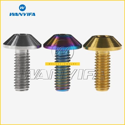 itanium Bolts Allen Hex Head M6 x 12 15 20mm Motorcycle Scre