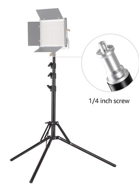160/180cm Reverse Folding Light Stand Adjustable Height 4 Se