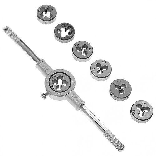8pcs/set Metric ap and Die Set wist Suit Hand ool Support In