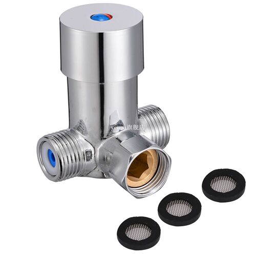 Mayitr Hot Cold Water Temperature Control Tap Mixer Mixing V