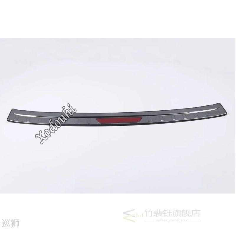 car sticker cover rear back bumper trim outside scuff sill t