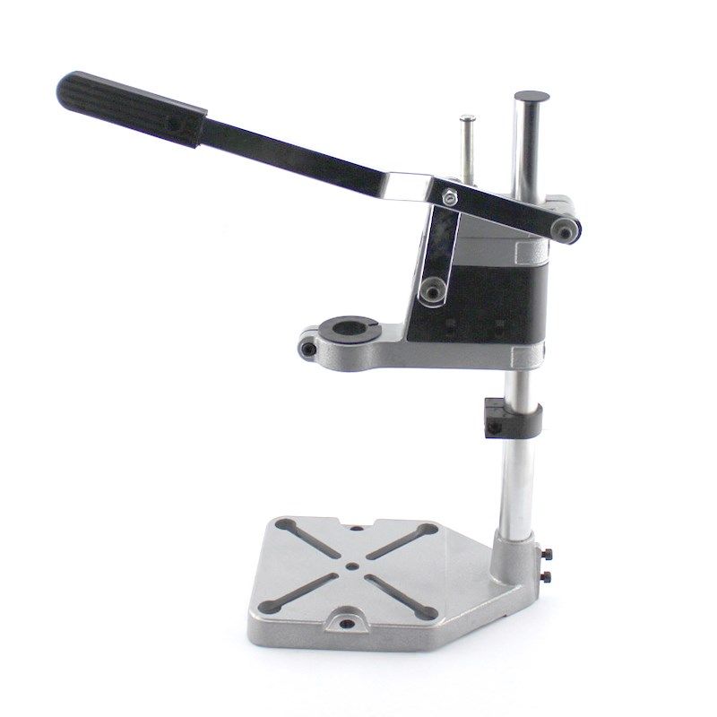 Adjustment Drill Press Stand Tool Work Pillar Pedestal Clamp