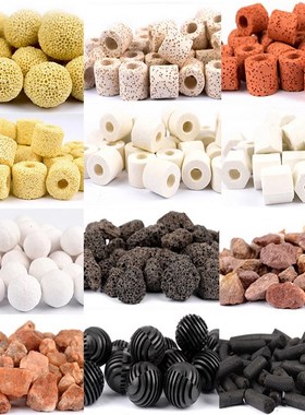 Aquarium Filter Media Activated Carbon Ceramic Rings Bio Bal