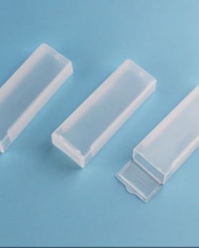 Plastic Microscope Slide Mailer Glass Slides Holder Storage
