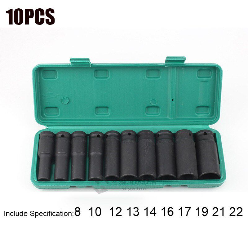 10/15/20PCS Impact Socket Set 78MM  Drive Strong and Heavy D