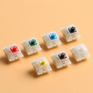 Gateron 5Pin Milky Yellow Switches black red brown blue cle