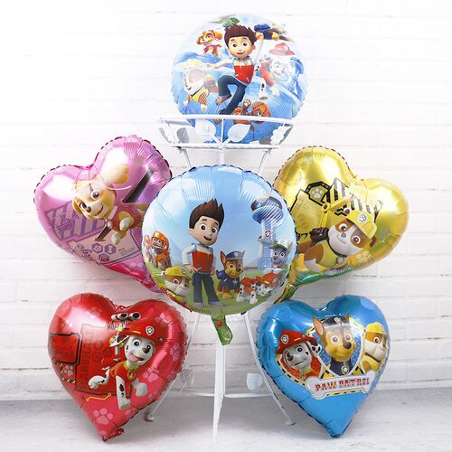 Paw Patrol Toys Balloons Figure Skye Chase Marshall Dog Paw