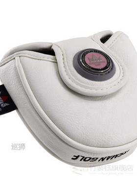 Golf Putter Cover Headcover Magnetic Closure Skull Pattern G