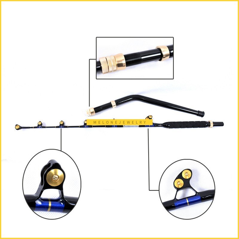 6' elinator alu bent butt PAC BAY 5+1 rollier guide 130LBS b