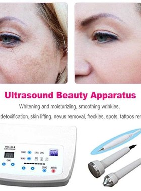 Ultrasons femmes soins de la peau blanchiment des taches de