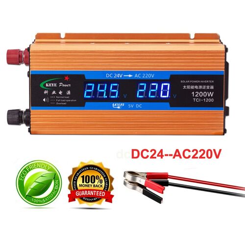 1200W Car inverter Professional 24 V 220 V Voltage Converter
