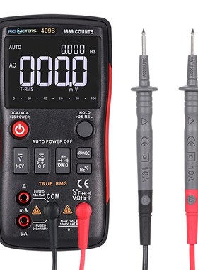 Digital Multimeter RM102 101 RICHMETERS 409B Multimetro DC A