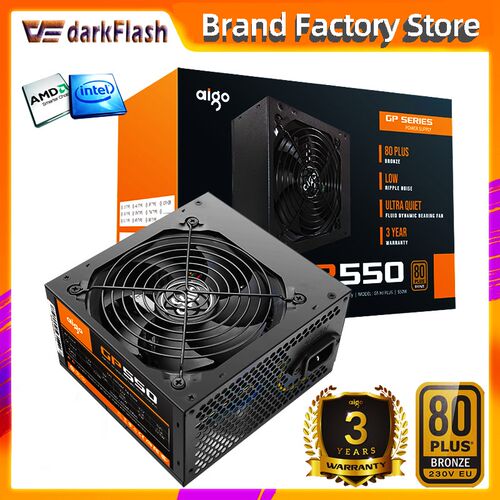 gp550 max 750W Desktop Power Supply PS PFC Silent Fan ATX 24