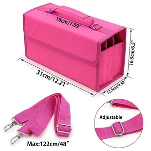 Layer Pen Case Multi Marker Capacity Large Slots Folding