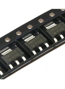 50PCS AMS1117 AMS117-5.0 5.0V 1A Voltage Regulator SOT-223 N