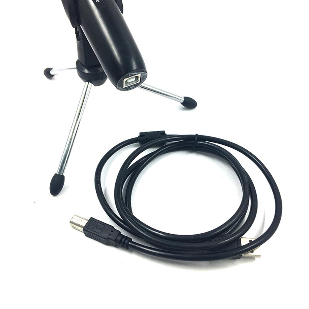 Sound Recording Portable Condenser Microphone USB Wired 适用