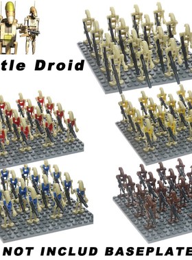 16PCS/LOT Super Star Wars K-2SO Battle Droid Combat Robot Bu