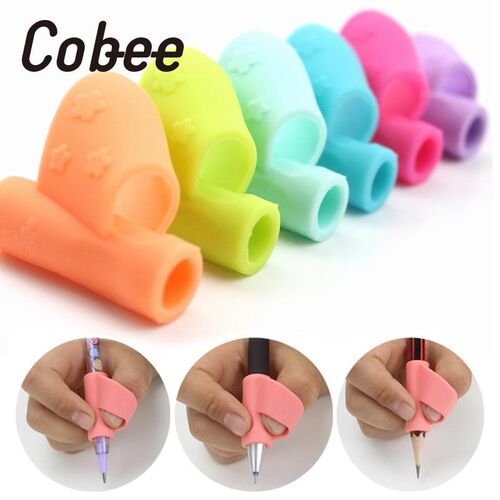 3PCS/Lot Cute Child Silicone Correction Hold Pen Fingerstal