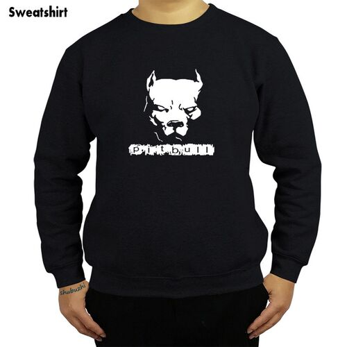 New PITBULL American Pit Bull Spiked Dog Collar Mens sweats
