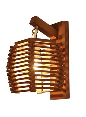 Chinese style living room bedroom bedside wood staircase cor