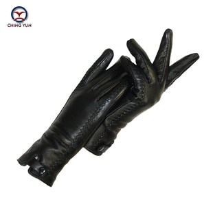 New Women's Gloves Genuine Leather Winter Warm Fluff Woman S