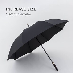 Big Umbrella Men Business 132cm Large Long Umbrella Rain Win