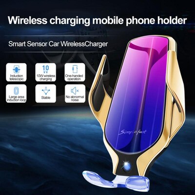 Automatic Car Wireless Charger Induction Gravity Phone Holde