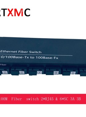 10/100M Fast Ethernet switch Convert 25KM Fiber Optical Med