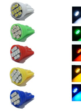 500pcs Promotion Led T10 8 smd 1206 8leds 8D Car Light 194 1